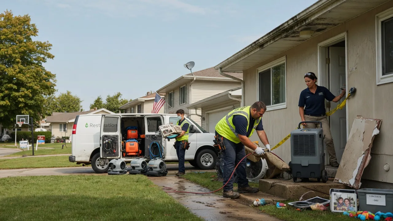 Water Damage Restoration in Tuttle, OK near me